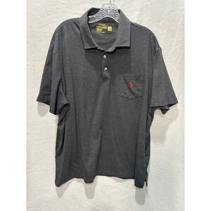 Ralph Lauren‎ Dark Grey with Red Horse Performance Polo XL